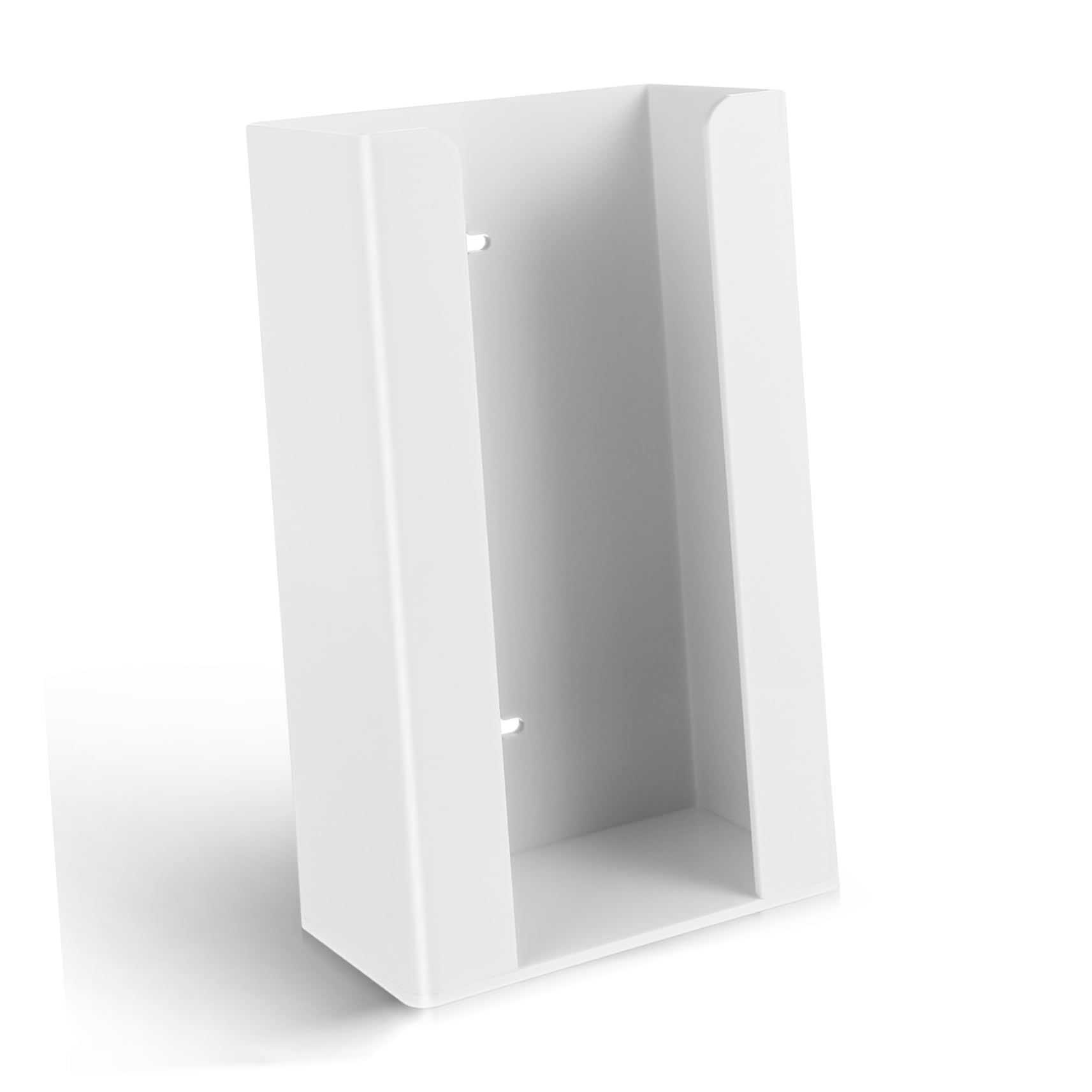 Unomor Glove Box Mount Wall-Mounted Storage Organizer Acrylic Case for Dispenser