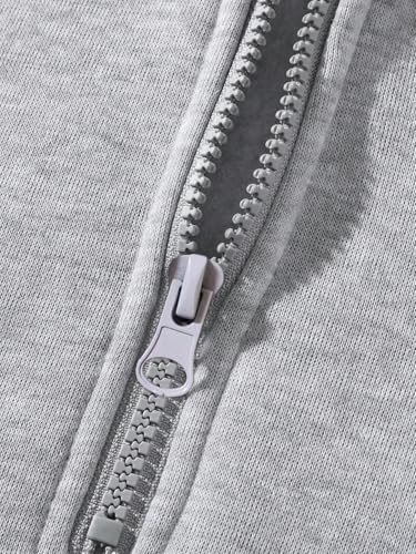 QJQ Men's Quarter Zip Up Hoodie Long Sleeve Drop Shoulder Fleece Sweatshirt Casual Pullover Hoodies Streetwear4