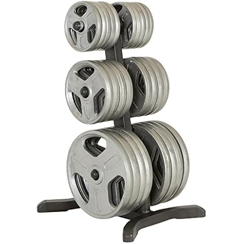 Soporte en árbol Fitness Reality Clase X para Discos Olímpicos Cover