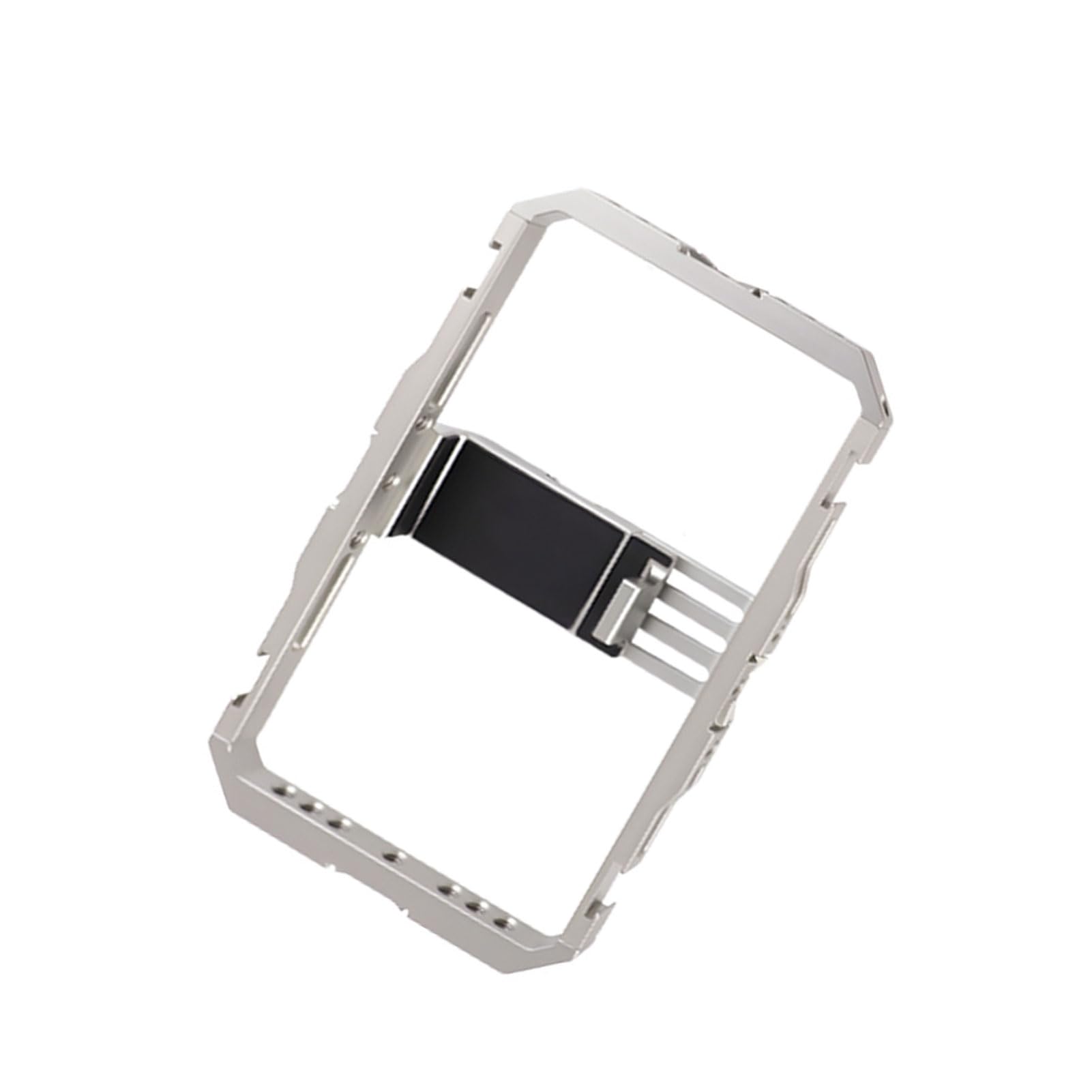 Generic Kit Universal de Plataforma de Video para Teléfono Inteligente de Aluminio de Liberación Rápida con Asas Dobles de Expansión Profesional para Filmación con Múltiples Accesorios para