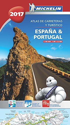 España & Portugal 2017 (Atlas de carreteras y turístico ) (Atlas de carreteras Michelin)
