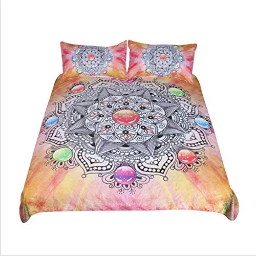 Parure de lit avec housse de couette impression 3D 228x228 lit double AB04