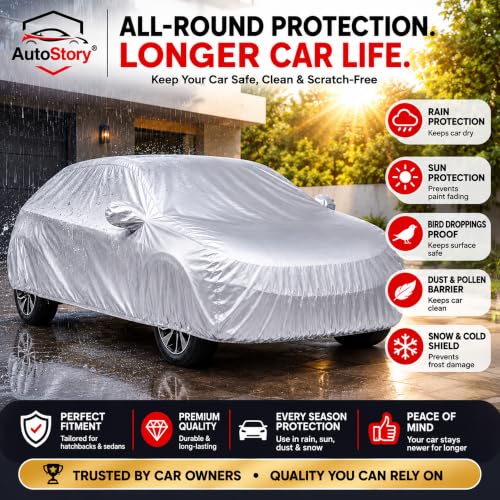 Image of AutoStory Premium Waterproof Elevate Car Body Cover