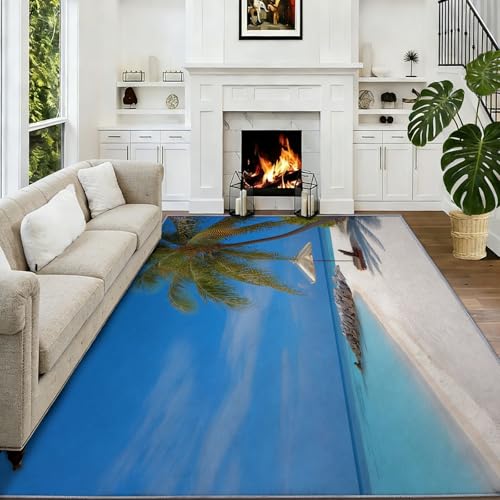 Tapis moderne impression 3D antidérapant pour cuisine - 4
