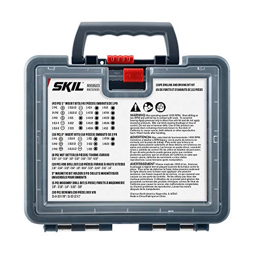 SKIL 115 Piece Drilling and Screwdriving Bit Set - MXS8503