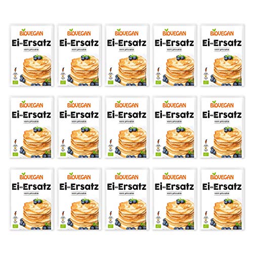 Biovegan - Ei-Ersatz Bio - 20 g - 15er Pack