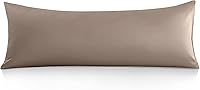 Vista 15 de Oubonun Funda de almohada corporal 100% algodón - 800 hilos/21x54, absorbente de humedad y transpirable, funda de almohada corporal de hotel premium