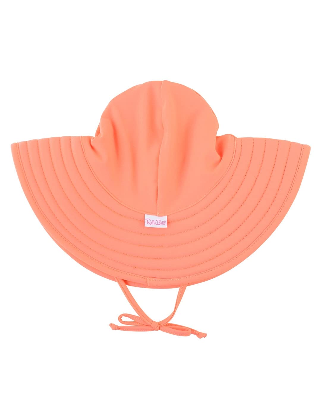 RuffleButts Toddler Girls UPF 50+ - Wide Brim Sun Hat