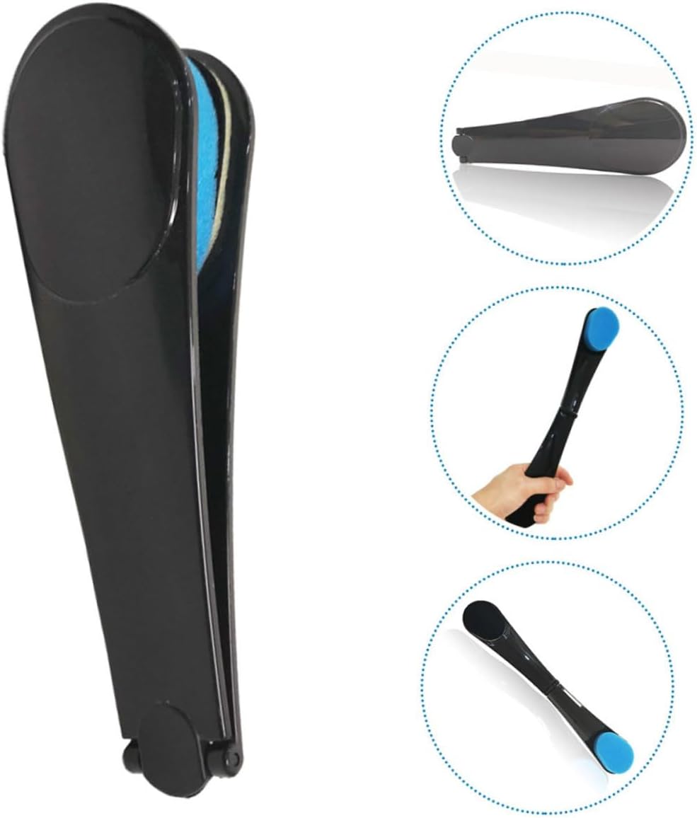 Self Tanning Back Applicator with Long Handle Ergonomic Brush for Even Lotion Application Reach Areas for Sunscreen and Self Use by Men and Women