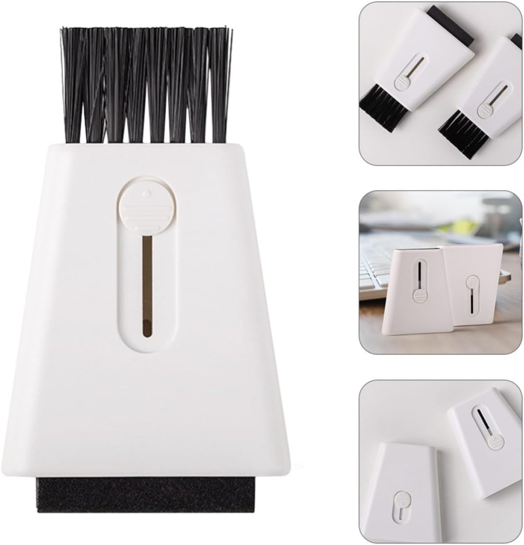 Multi Purpose Double Head Cleaning Brush for Keyboard Window Tracks