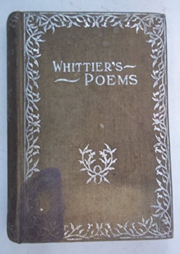 Whittier's Poems B077MMS7T5 Book Cover