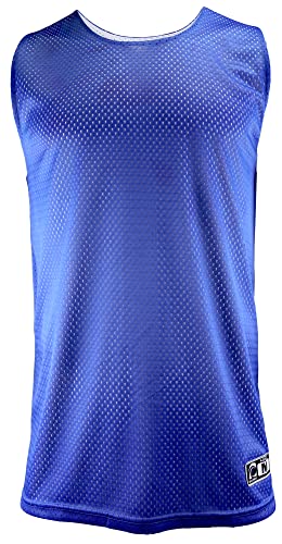 Epic Sports Epic Youth Full-Court 2-Layer Reversible Tank Top Blue Basketball Jerseys L thumb #1