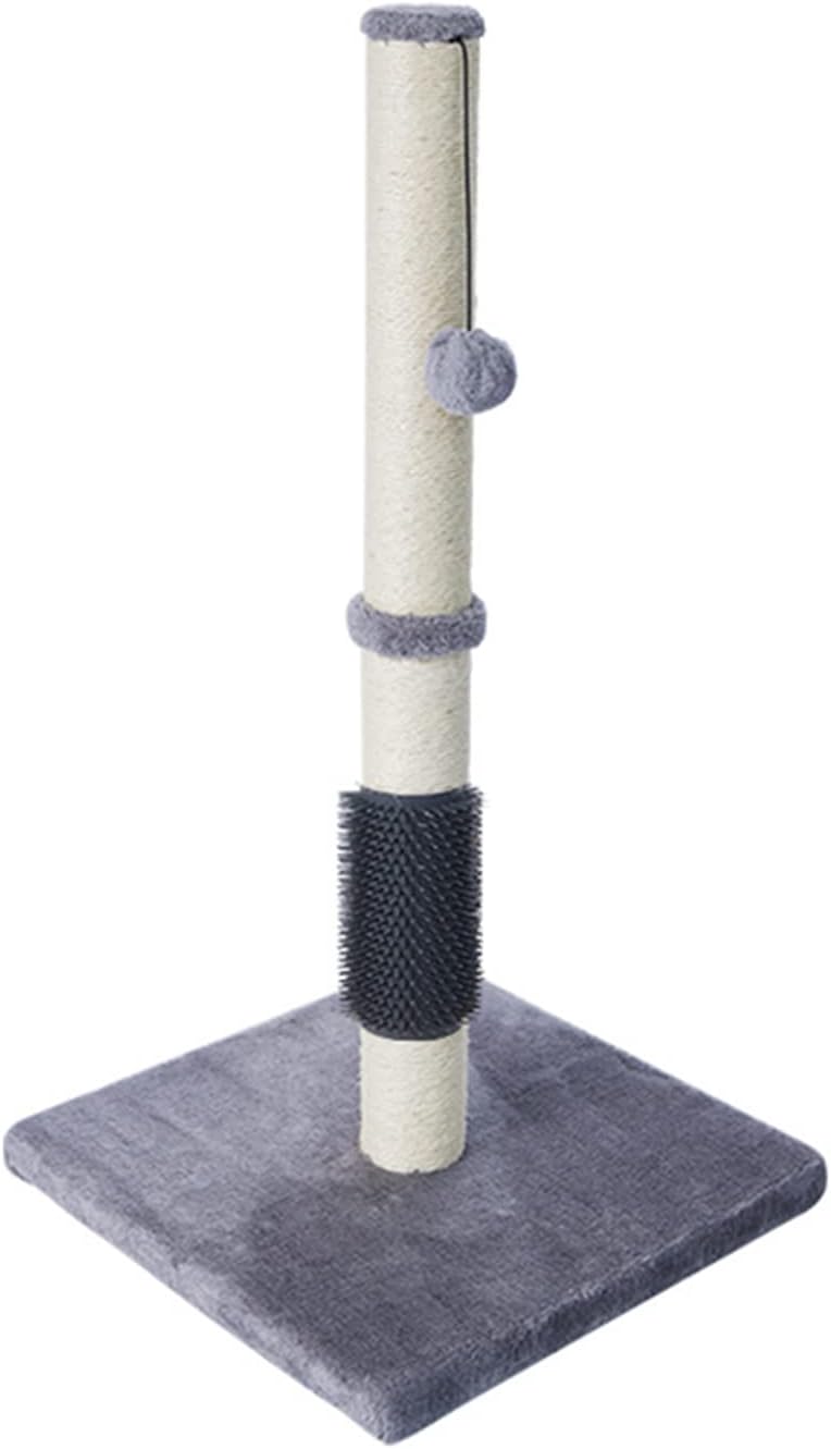 OMIPAWZ 32" Cat Scratching Post,Sisal Rope Cat Scratcher with Self