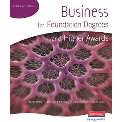 Business for Foundation Degrees and Higher Awards