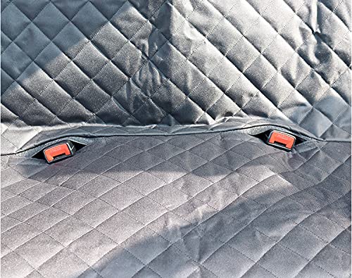Housse de siège de voiture pour chien et chat Baceyong avec poche de rangement arrière