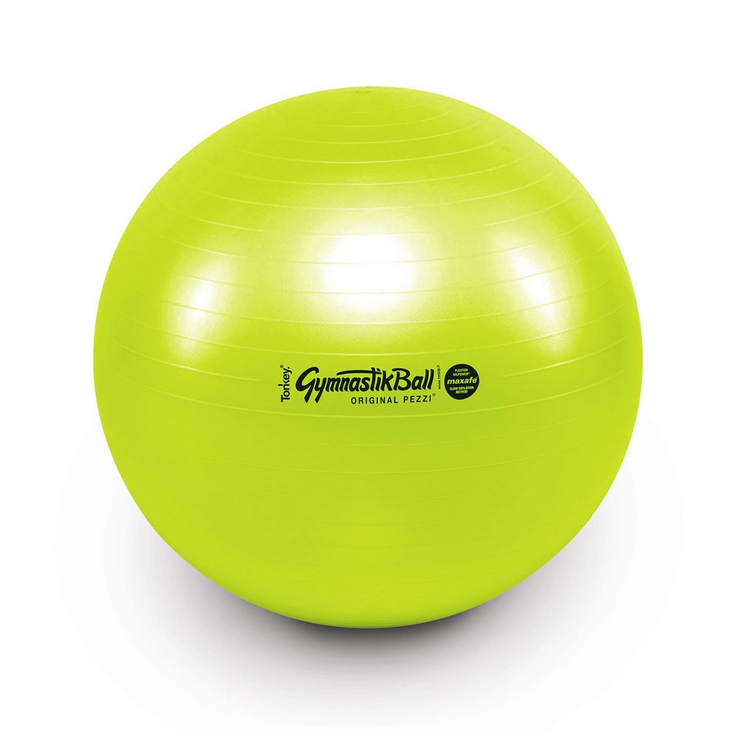 ATC Handels GmbH Pezzi - Palla da ginnastica Maxafe, 75 cm, colore: Verde mela