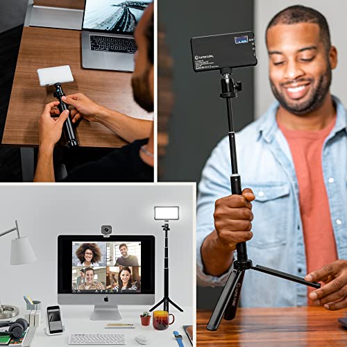 Lume Cube 30" Adjustable Webcam Stand | Webcam Stand | Desktop Tripod | Foldable and Collapsible Stand for Lights & Webcams | Logitech C925e,... - Image 7