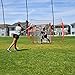 GoSports Regulation 6 ft x 6 ft Lacrosse Net with Steel Frame - The Only Truly Portable Lacrosse Goal, Backyard Setup in Minutes