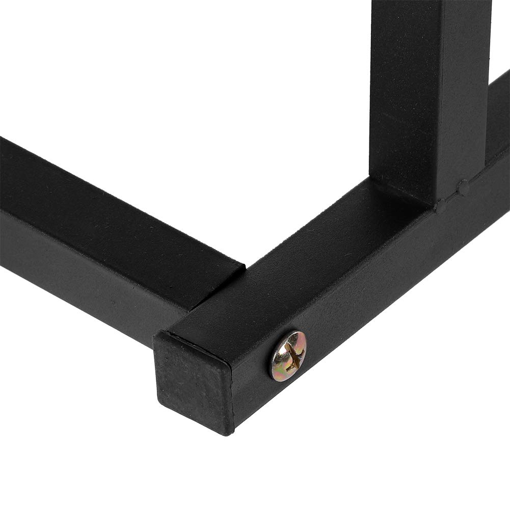 Dioche Scaffale per Forno a Microonde, Vernice in Ferro Inossidabile + Truciolato Ecologico, Tostapane Scaffale Forniture da Cucina della Griglia del Forno Salvaspazio, 57 * 38 * 35cm(Nero)