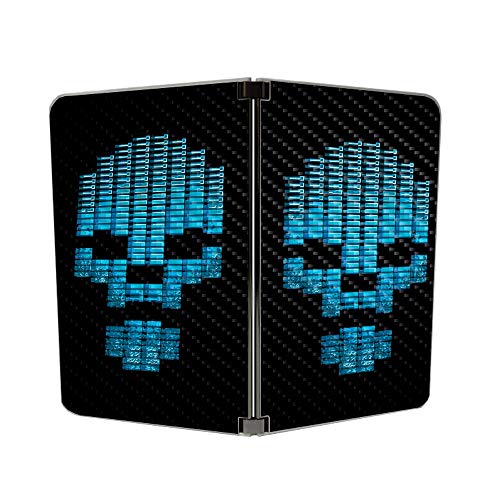 Image of MIGHTY SKINS MightySkins Carbon Fiber Skin for Microsoft Surface Duo - Equalizer | Protective, Durable Textured Carbon Fiber Finish | Easy to Apply, Remove, and Change Styles | Made in The USA