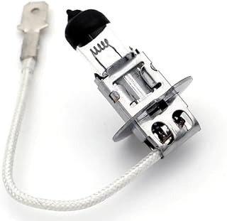 ZGYDNM DN-27837 H3 24V 65W PK22S 24V65W LH-58 PKX22S Escudo superior negro Bombilla de punta negra Luz for sillón dental(Color:10 pieces)