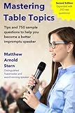 arnold table tennis 2019  Mastering Table Topics by Matthew Arnold Stern (2015-08-15)