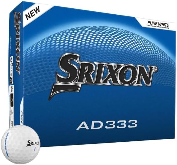New AD333 2026 Golf Balls, 12 Pack, Standard
