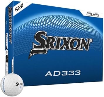 Srixon New AD333 2026 Golf Balls, 12 Pack, Standard