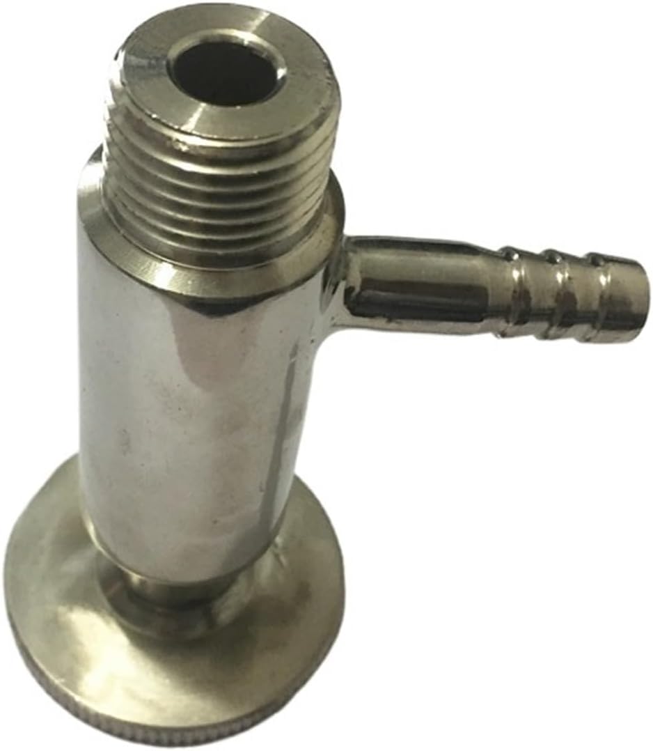 1pcs 1/2" Male Thread Sanitary Sample Valve DN15 Stainless Steel SUS304 Food Medicine Elliptic Sampling Valve