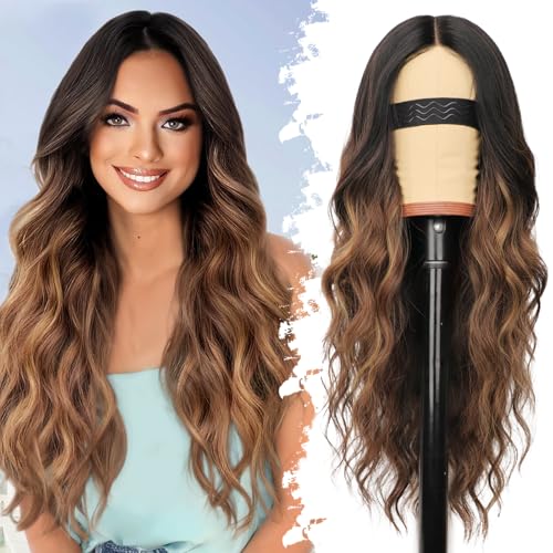 Eawwii Brown Highlights Wig