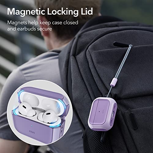 Image of ESR for AirPods Pro 2 Case, Compatible with MagSafe, Purple