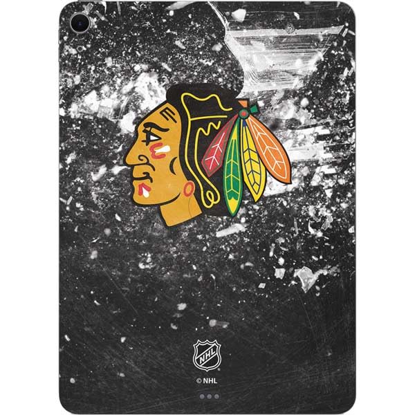 Skinit Decal Tablet Skin Compatible with iPad Air 11in (2024-2025) - Officially Licensed NHL Chicago Blackhawks Frozen Design