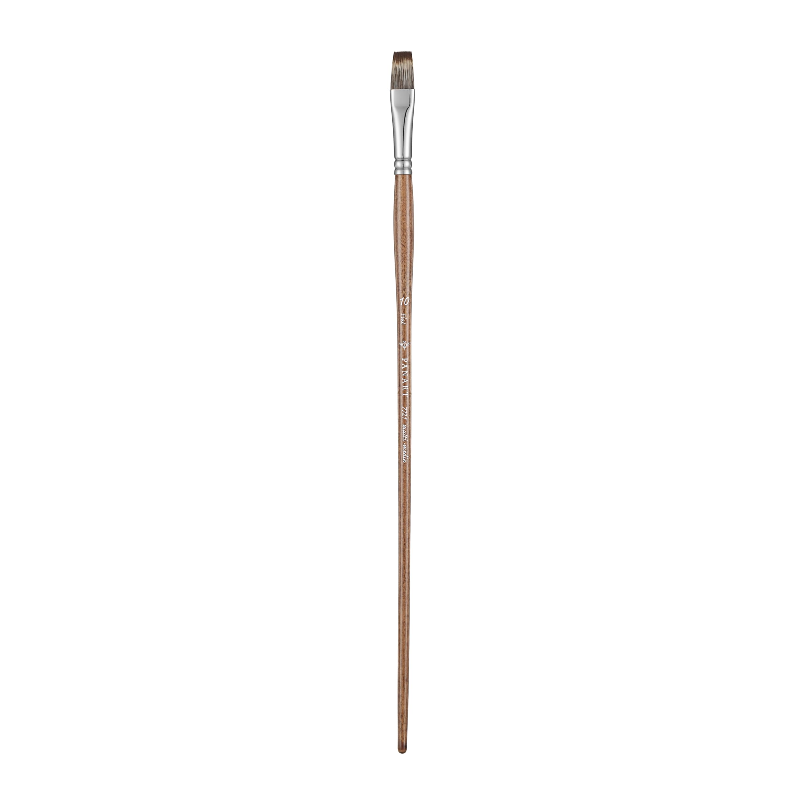 Pan Art Flat Brush Synthetic Mongoose No. 10 - Multimedia - 1 Piece