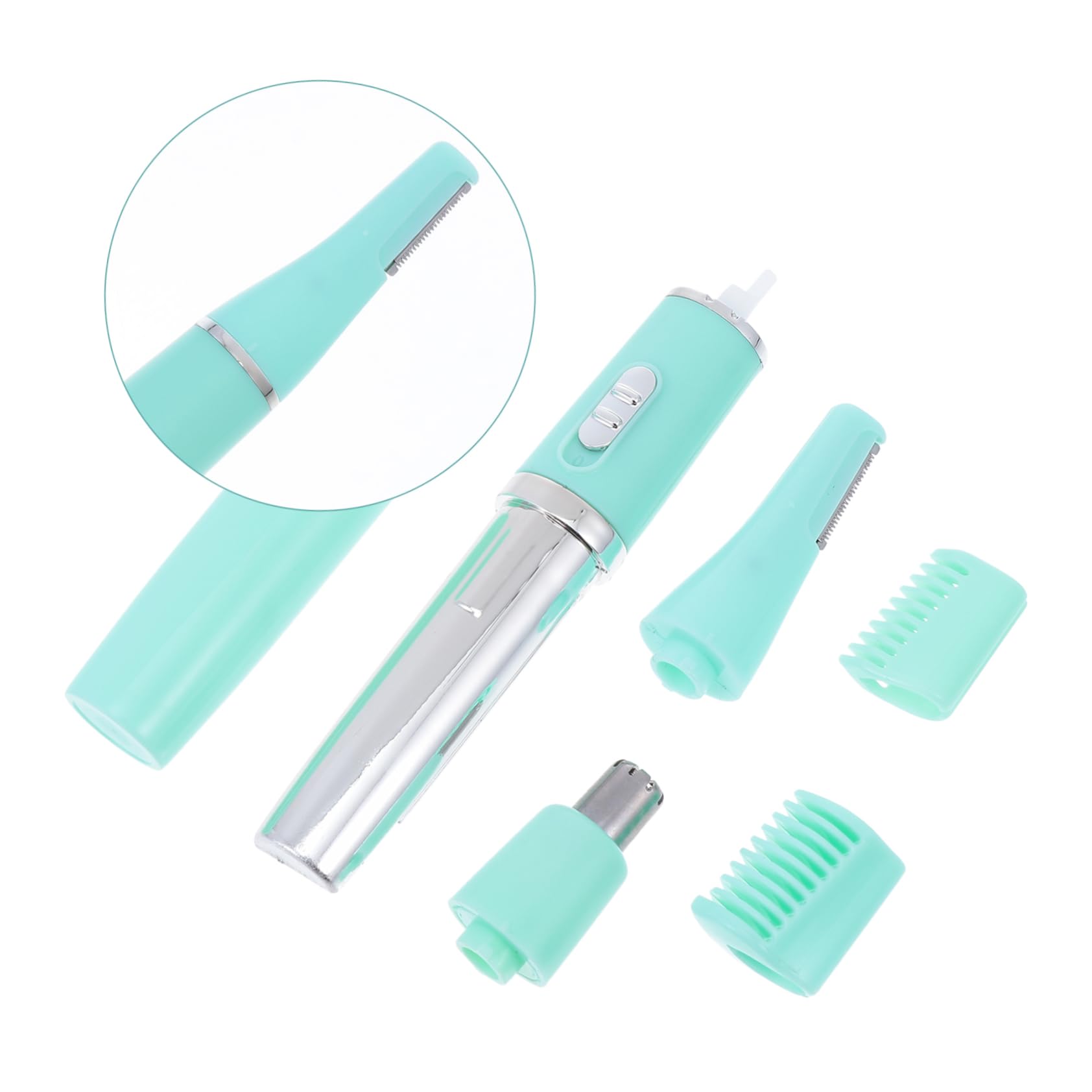 3 Stück Augenbrauen Trimmer Rasierer Mehrzweck-augenbrauentrimmer Elektrischer Augenbrauenrasierer Augenbrauenschneider Haarentferner Nasenhaarschneider Green Abs