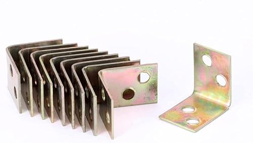 JDYYICZ 10PC L-Shaped Corner Brackets 90° Angle Connectors