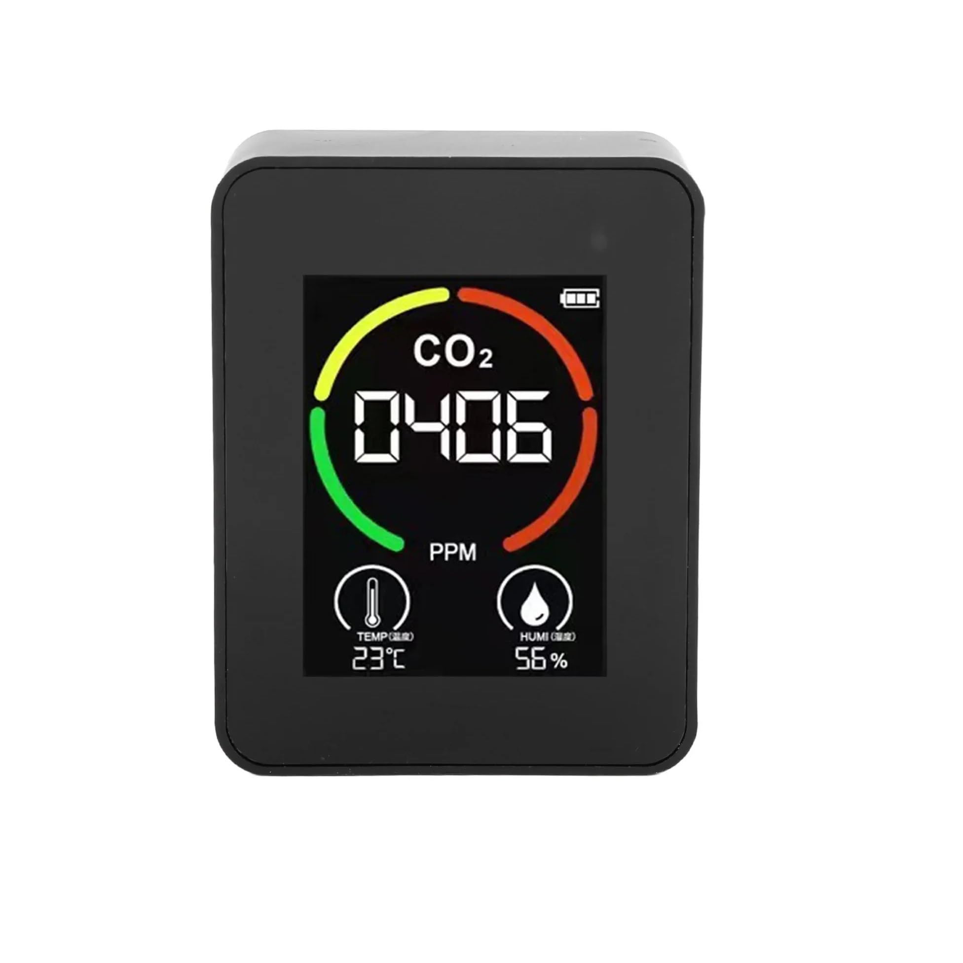 Air Quality Monitor, Air Quality Detector CO2 Detector Air Quality Monitor Thermometer Hygrometer