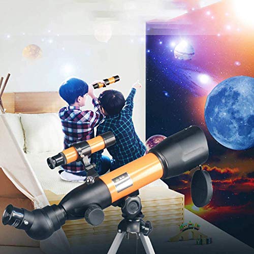 Telescopio Refractor 50mm con trípode ajustable para principiantes miniatura 2