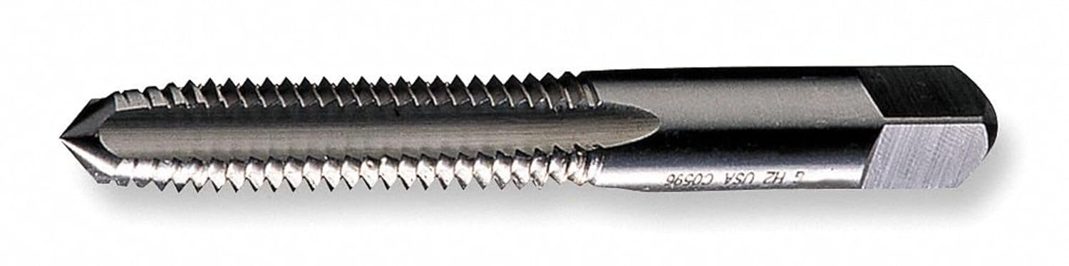 Hand Tap, Taper, M12x1.75, Uncoated, 4 Flt