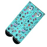 Maldita Buena Suerte Calcetines MBS Diet de Deporte para Hombre y Mujer. Calcetines de Ciclismo, Running, Trail, Skate, Crossfit (41/43)