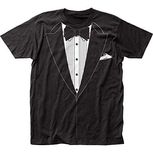 Original Retro Tuxedo Funny Tux T-Shirt L