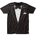 Impact Black Tuxedo T-shirt, Black, Large