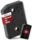 1 filtro per asciugatrice di alta qualità adatto per Miele T1 9164761, filtro a base per asciugatrice e pompa di calore, 207 x 157 x 30 mm, filtro in spugna per Active, EditionEco, Silence, SpeedCare