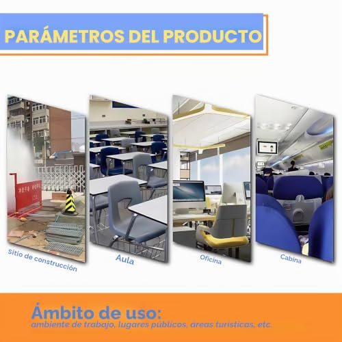 Miniatura 7 de Juego De 2 Protectores Auditivos Para Protección Auditiva Para Trabajo Y Deportes De Tiro: Cómodo De Llevar, Sin Presión Con Reducción Eficaz Del Ruido, Incluye 10 Pares De Tapones De Repuesto 14 X