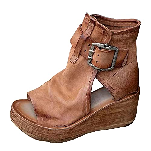 ERLINGO Sandalias de cuña para mujer Cover