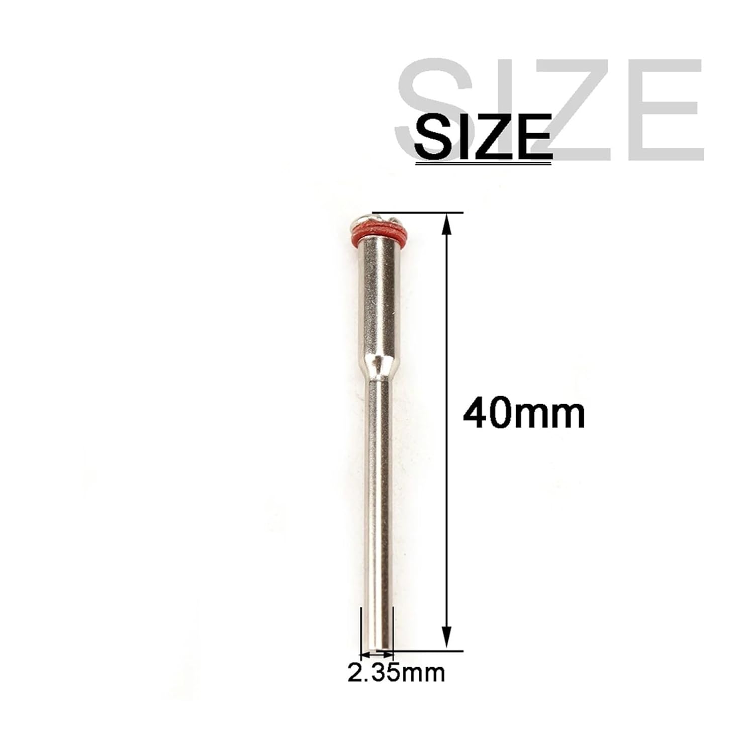 Accessories 2.35mm/3mm Shank Polishing Wheel Mandrels Cutting Cut-Off Wheel Holder Mandrel Rotary Shaft(3mm,20pcs)