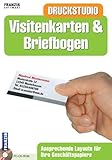 Druckstudio Visitenkarten Briefbogen Software Windows