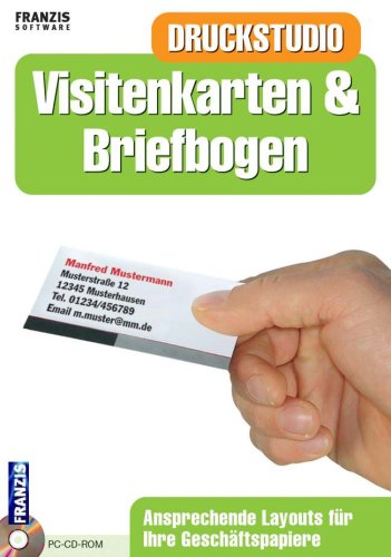 Preisvergleich Produktbild Druckstudio Visitenkarten & Briefbogen