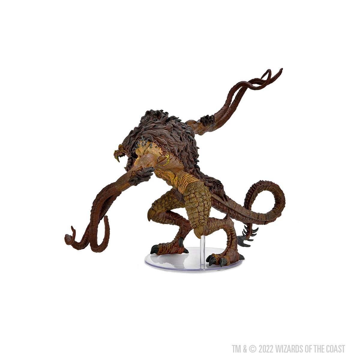 WizKids D & D Icons of The Realms Miniatures: Demogorgon, Prince of Demons - Painted Figurine, Dungeons & Dragons
