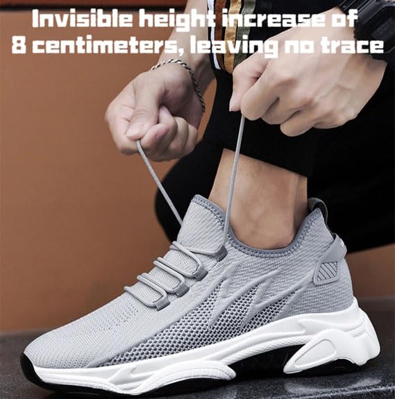 Tallure Sneakers, Tallure Sneakers 4inch Hidden Height Increase Cushioned Sole3