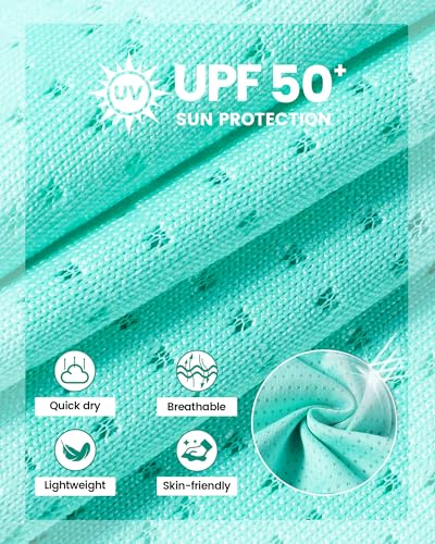 Image of Angel season Girls Board Shorts UPF 50+ Quick Dry Swimsuit Shorts Kids Breathable Bathing Suit Shorts Size 7-14